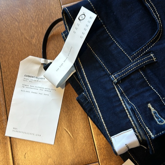 NWT Current/Elliott High Waist Stiletto Skinny Jeans - Picture 7 of 8